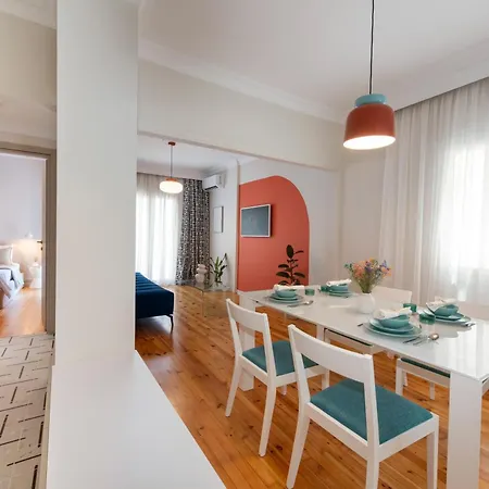 Unique Sunny Post Modern Apartment Thessalonique Extérieur photo